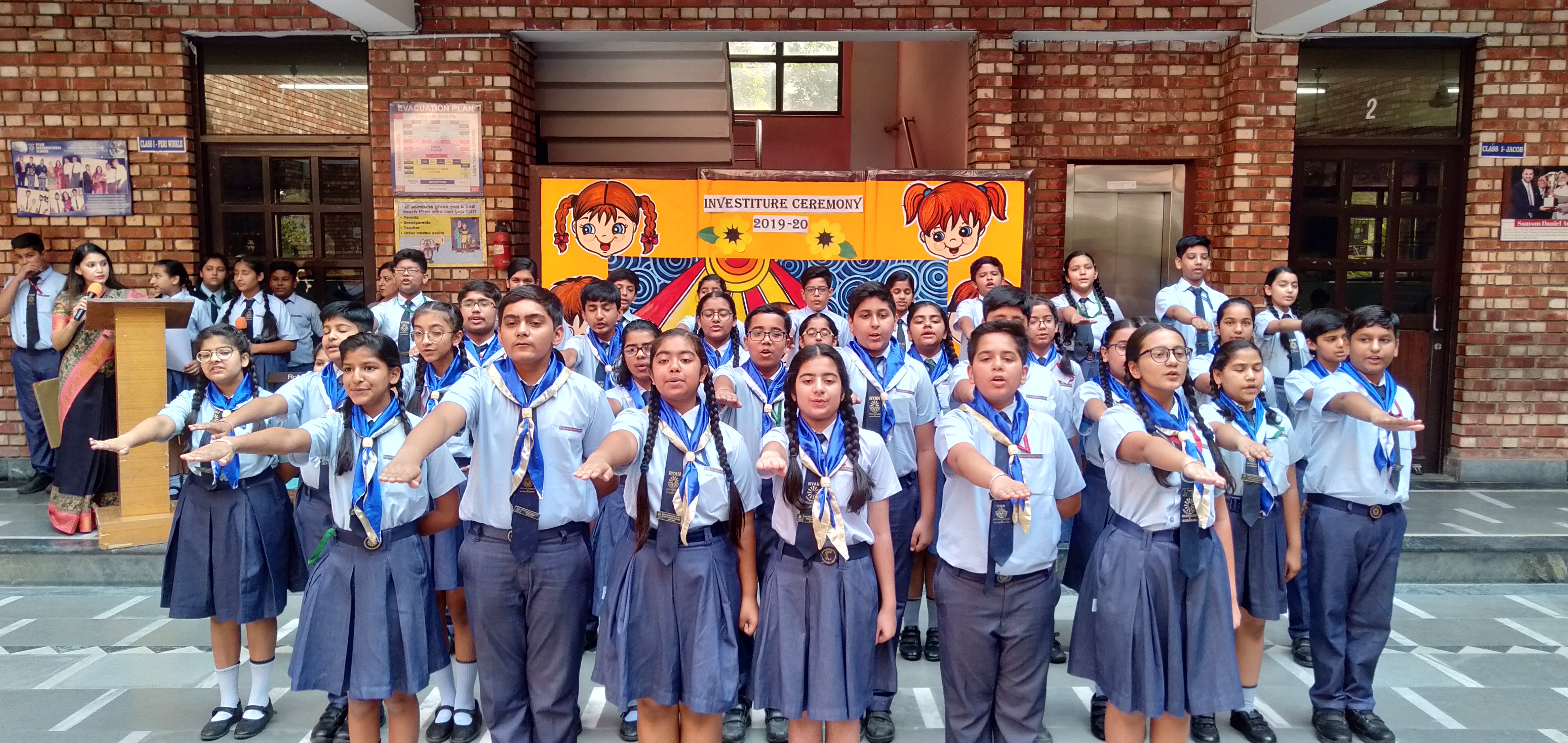 Investiture Ceremony - Ryan International School, Rohini Sec 11, H3